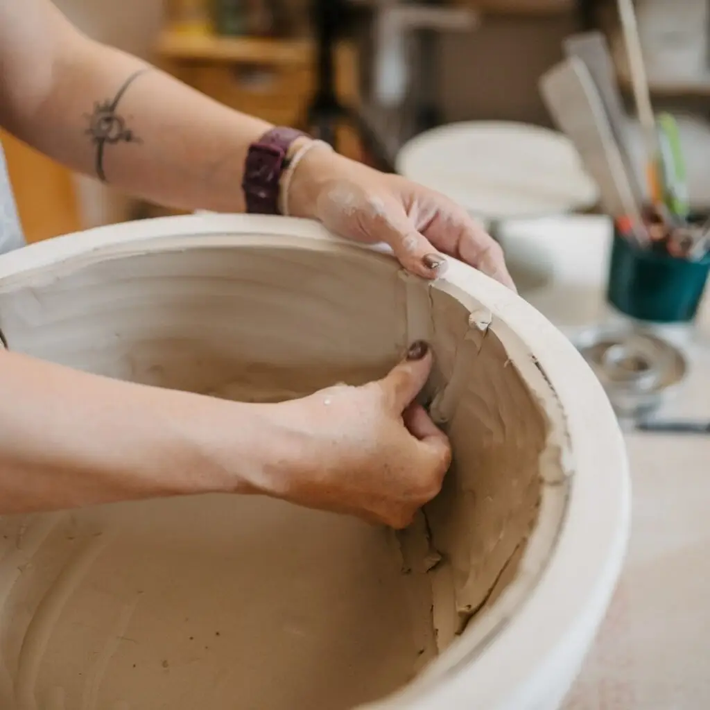 Keramiklichter Making Of