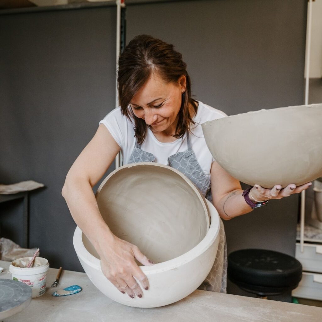 Keramiklichter Making Of