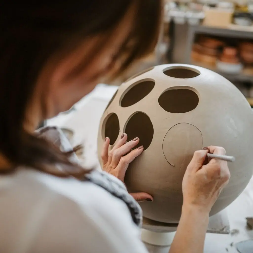 Keramiklichter Making Of