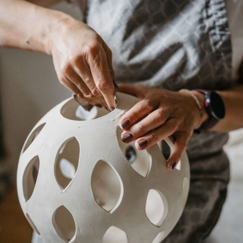 Keramiklichter Making Of