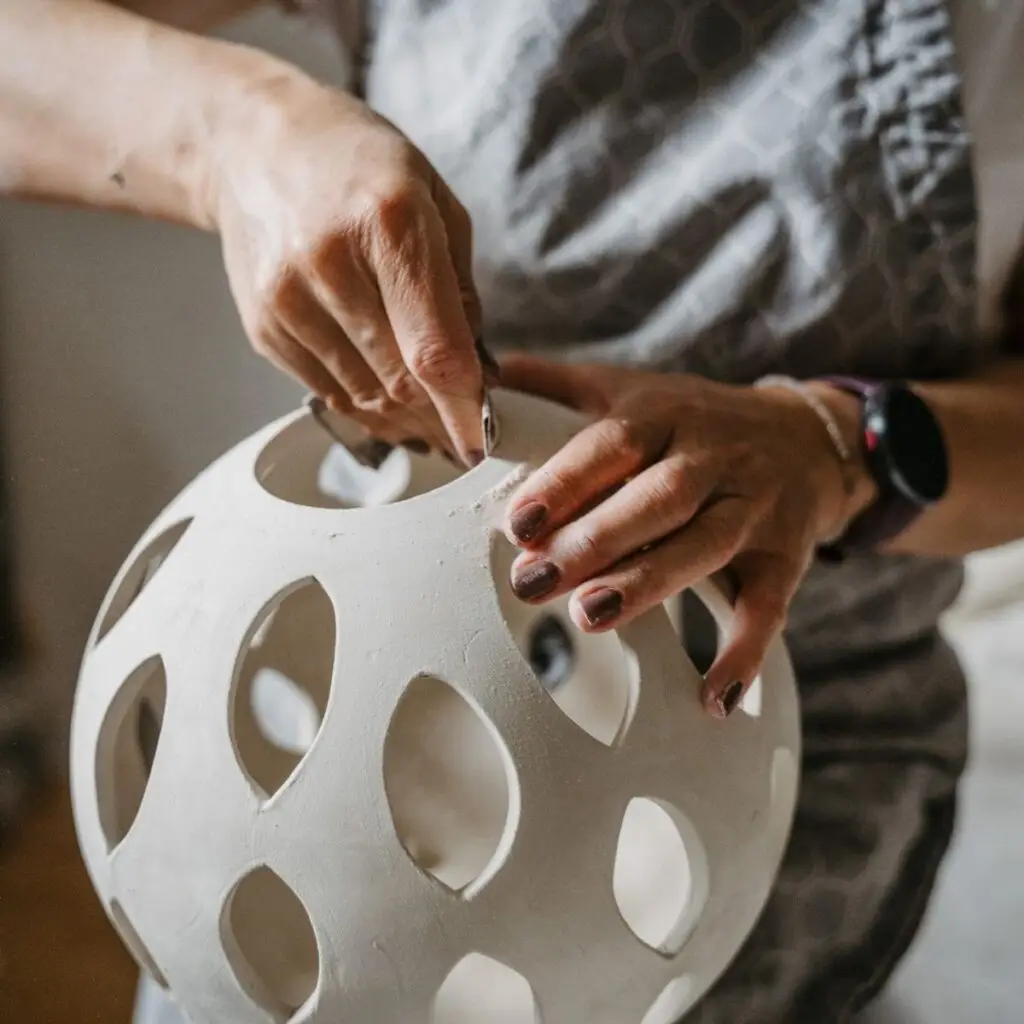 Keramiklichter Making Of