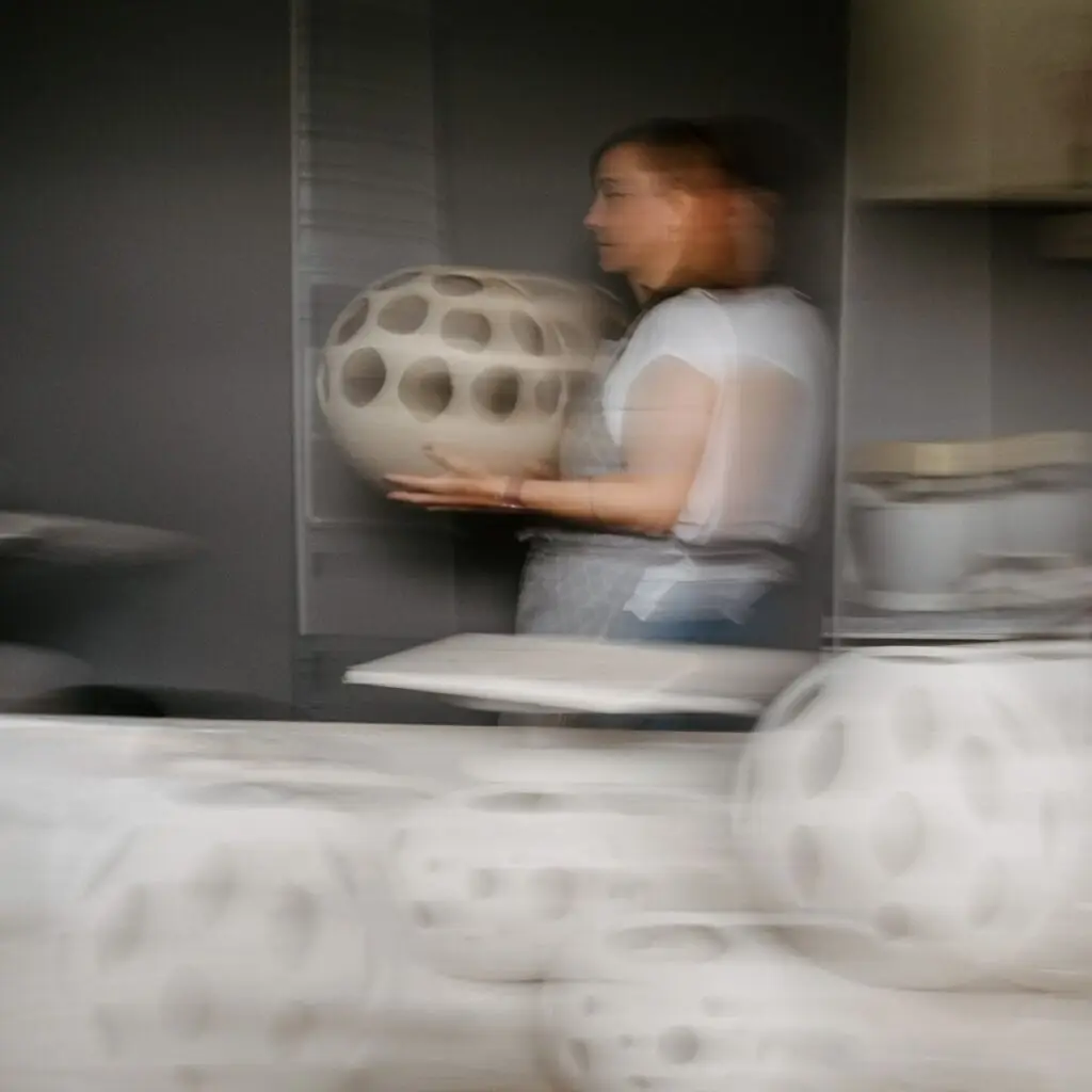 Keramiklichter Making Of